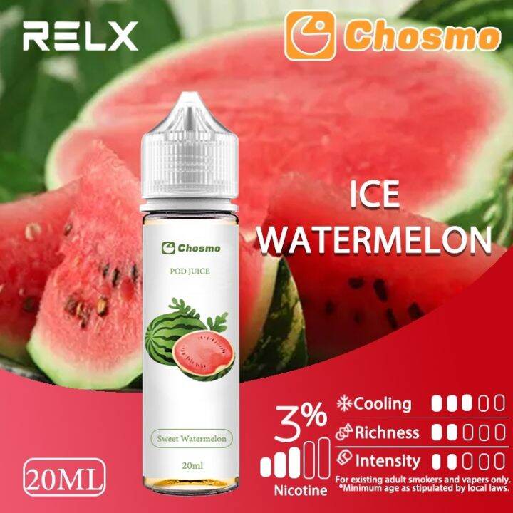 Relx Juices Vape Flavor Relx Infinity Essential Juice Refill Pods E Liquid 20ml 30MG 3 Nic Salt