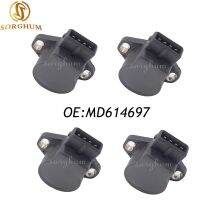 4PCS MD614697เซ็นเซอร์ตำแหน่งคันเร่ง TPS สำหรับ Eagle Summt Mitsubishi Montero