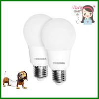 หลอด LED TOSHIBA A60 8 วัตต์ E27 DAYLIGHT แพ็ก 2 ชิ้นLED BULB TOSHIBA A60 8W E27 DAYLIGHT 2PCS **ราคารวม Vat แล้วค่ะ ไม่มีบวกเพิ่ม**