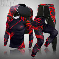 ผู้ชายกางเกงในความร้อนชุด MMA กลยุทธ์การออกกำลังกาย Leggings ฐานการบีบอัดชุดกีฬาชุดชั้นในซึงผู้ชายเสื้อผ้ายี่ห้อ