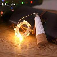 1 5 10 Pcs 2m 20 LED Cork Bottle Fairy Lights USB Recharge String Light Decor Party Wedding Christmas Holiday Bar Wine Bottle