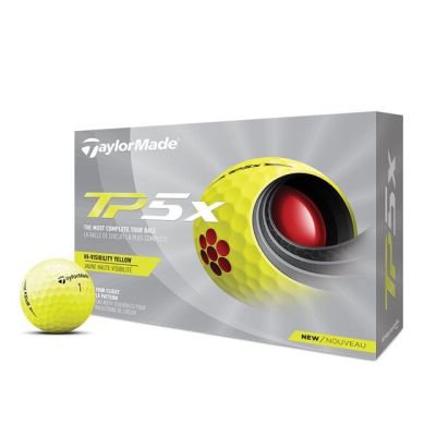 ลูกกอล์ฟ TaylorMade TP5X YELLOW (ซื้อ 2 แถม 1 )