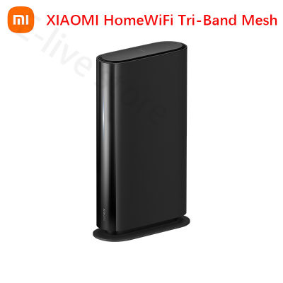 XIAOMI HomeWiFi Tri-Band Mesh Router WiFi 6 Qualcomm Processor 160MHz 2.5G Network Port VPN PPPoE 2PCS