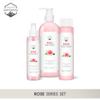 Naturista Rose Special Set ชุดบำรุงผิว ช่วยเพิ่มความกระจ่างใส ให้ผิวหน้าเนียนนุ่ม น่าสัมผัส ซื้อเป็นเซตถูกกว่า!