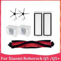 9PCS Kit Part for Xiaomi Roborock Q5 /Q5+ Robot Vacuum Cleaner Main Side Brush Hepa Filter Dust Bag