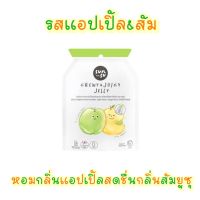 รสแอปเปิ้ล &amp; ส้ม(96กรัม)SUNSU Chewy Konjac Jellyซันซุเยลลี่บุกกลิ่นผลไม้ 0แคล มี6รสชาติ(1ซองมี2รส)