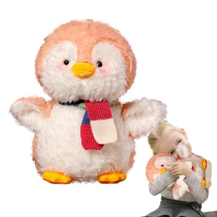 penguin-stuffed-animal-plush-stuffed-penguin-kawaii-plush-doll-huggable-throw-pillows-comfortable-penguin-plushies-for-kindergarten-elegance