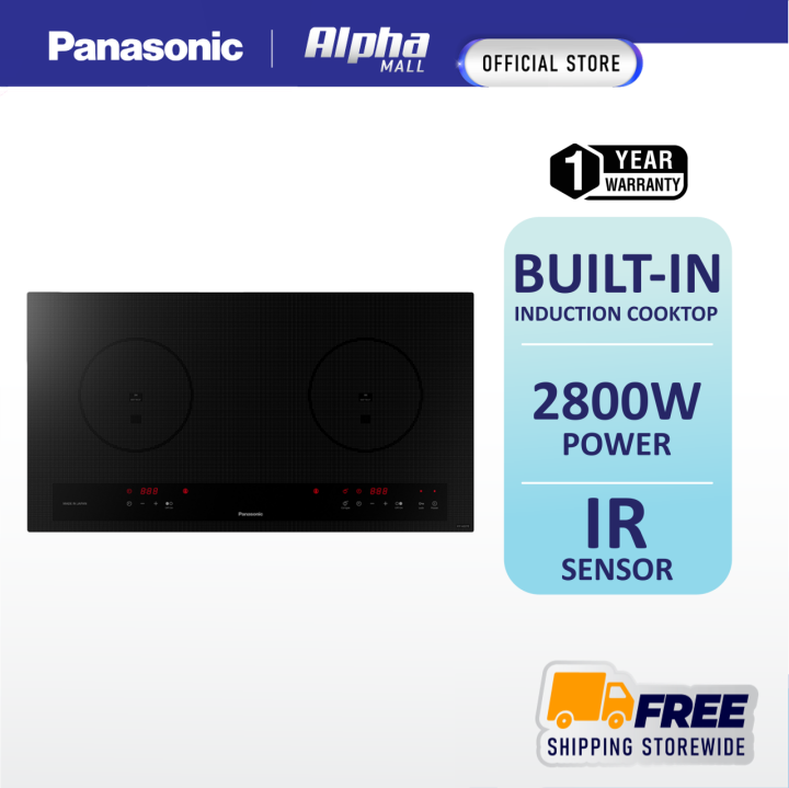 PANASONIC KYA227EKSK Induction Cooktop IH 5600W 74CM Built In Cooktop