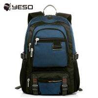 ♙❏✤ cri237 YESO Brand Mens Backpack 14 15.6 Inch Casual Backpack Bag For Teenager 2019 New Waterproof Oxford B