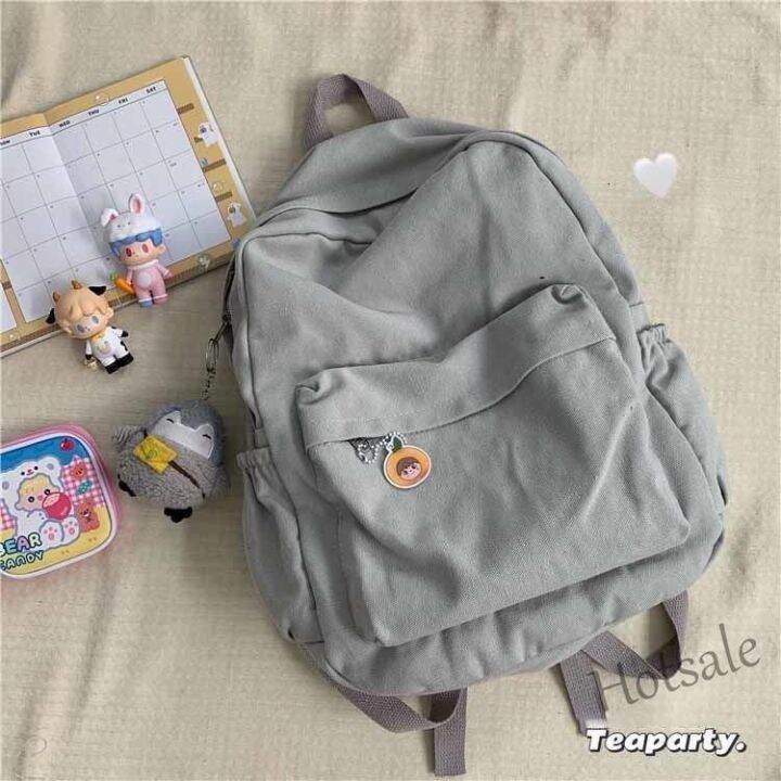 hot-sale-c16-korean-version-ins-vintage-washed-canvas-schoolbag-female-muji-solid-color-backpack-student-travel