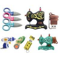 High speed cartoon ruler Scissors sewing machine USB flash drive USB2.0 4GB 8GB memory card 16GB 32GB 64GB Pendrive