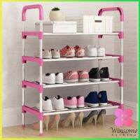 Winsome ชั้นวางรองเท้า ชั้นเก็บรองเท้า จัดระเบียบรองเท้า สแตนเลส มีให้เลือก Shoe Rack