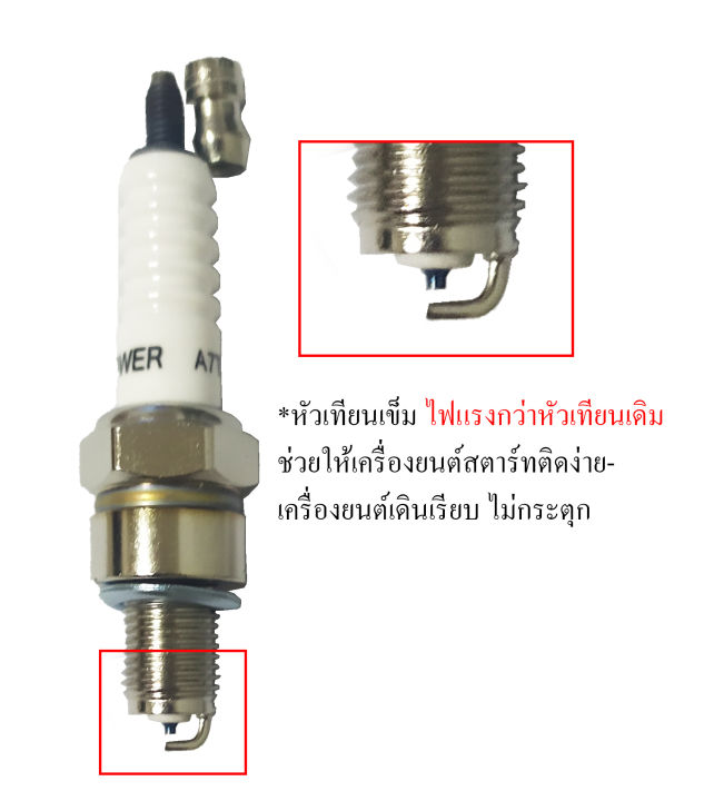 หัวเทียน-เข็ม-cr7hgp-สำหรับ-dream-100-dream-2-dream-99-wave100-wave110-wave100s-mio-fino