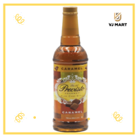 Previsto Caracao Syrup 750 ml. พรีวิสโต้ กูร์เมท กลิ่นคาราเมล 750 มล.