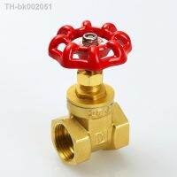 ♦ 1/2 3/4 1 BSP Female Thread Brass Gate Valve DN15 DN20 DN25 Water Valve Switch Connector Adapter