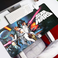 Star Wars Gamer Mouse Pad 900x400mm Locking Edge Keyboards Mat Non-slip Anime Mousepad Rubber Gaming Mouse pad Desk Mat DIY Design Batmans Logo