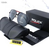 POLICE  New Fashion Pilot Sunglasses Mens Driving Polarized Light Glasses UV400 Mens nd Designer Eyewear Gafas De Sol