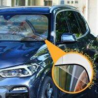 ม่านบังแดดในรถยนต์ Oarencol Fun Cute Cat Driving Car Windshield Sun Shade Foldable UV Ray Sun Visor Protector Sunshade