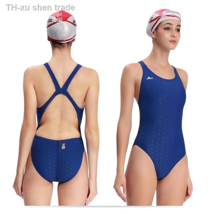 ชุดว่ายน้ำ-yingfa-fina-การแข่งขันการฝึกอบรม-one-piece-ชุดว่ายน้ำผู้หญิงกันน้ำ-sharkskin-ชุดว่ายน้ำ