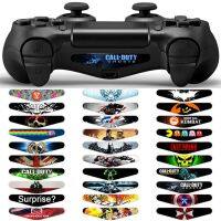 30 pcs/lot LED Bar Cover Decal Skin Sticker for 4 PS4 Controller