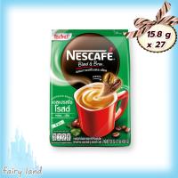 Coffee NESCAFE 3In1 Espresso Roast 17.5 g x 27  : :   กาแฟ เนสกาแฟ เบลนด์ แอนด์ บรู เอสเปรสโซ 15.8 กรัม x 27 ซอง