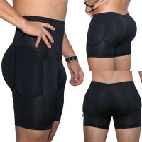 【CW】 New Men Padded Butt Booster Enhancer Boyshort Flat Stomach Shapewear