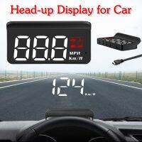 OBD2 Car Head-up Display Windshield Car Speed Projector Digital Speedometer Temperature Display Windshield Projector Accessories