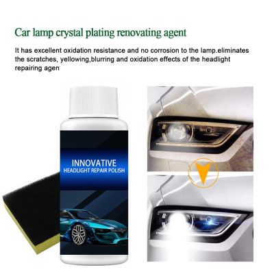 【CW】 New Car Headlight Repair Fluid Refurbishment Anti-scratch