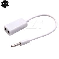 ☍❈﹉ 3.5mm One-to-Two Couples line aux earphone stereo audio cable headphone splitter adapter for Couples iPhone Samsung Xiaomi mp3