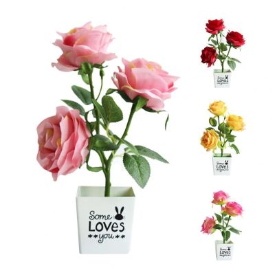 【cw】 1 Set Artificial Potted No Plastic Ornamental for Indoor Decoration ！