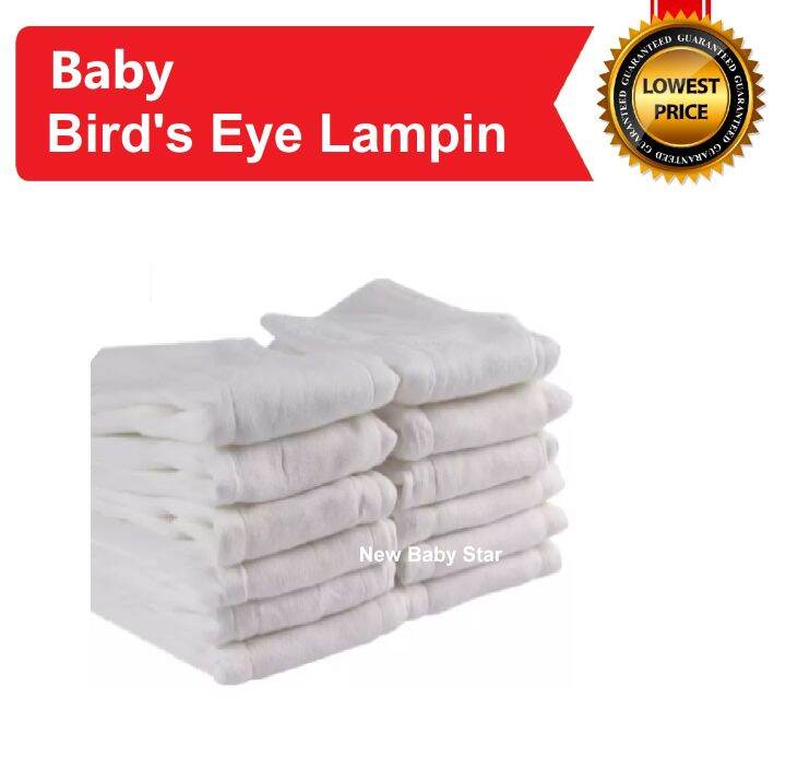 Bird's Eye Lampin Newborn Needs Baby Essentials Lampien Birds eye 6Pcs