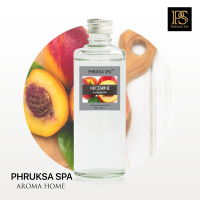 Phruksa Spa น้ำมันหอมระเหย กลิ่น ลูกท้อเนคทารีน 100 มล. (Aroma Oil 100 ml. Nectarine) ใช้สำหรับ เตาอโรม่า อโรม่าออยล์ น้ำมันหอม น้ำมันหอมระเหย อโรม่า Aroma Oil