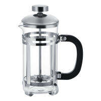 350ml สแตนเลสแก้ว Cafetiere ฝรั่งเศสกรองชากาแฟหม้อกด Plunger