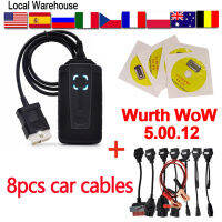 WOW Wurth 5.00.12 Code Readers V5.00.8 R2 Snooper keygen car diagnostic tools obd2 scanner Cars Trucks EU warehouse Scanning