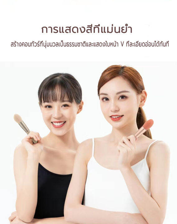 เซ็ตแปรงแต่งหน้า-8ชิ้น-แปรงแต่งหน้า-แปรงแต่งหน้ามืออาชีพ-แปรงแต่งหน้าชุด-แปรงปัดแป้ง-แปรงปัดแก้ม-ขนแปรงนุ่ม-makeup-brush