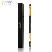 1Pcs Beauty Double Ended แปรงคิ้ว Professional หวีขนตาอายแชโดว์แปรงแต่งหน้า Eyes Make Up Brushes Tool