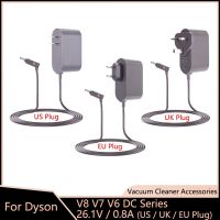 ที่ชาร์จสำหรับ Dyson V8 V7 V6 DC74 DC62 DC58เครื่องดูดฝุ่นซีรี่ย์ DC อะแดปเตอร์ชาร์จแบตเตอรี่ปลั๊ก Us/uk/eu 26.1V / 0.8A