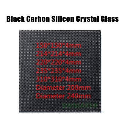【HOT】❁✈ Ultrabase Heated Bed Self-adhesive Build Glass plate 150 214 220 235 310mm for creality Printer