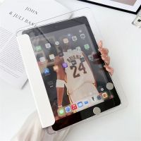 Crystal 360°หมุนตั้ง/นอนได้ เคส ipad/เคสไอแพด/ipad case for gen7/gen8/gen9 10.2 Air4/Air5 10.9 pro11 gen10 เคสอะคริลิคฝาขุ่น พร้อมถาดใส่ปากกา