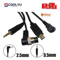 LS-2.5 2.5mm Shutter Release Flash Trigger Cable Line for Yongnuo RF-603 RW-221 Canon Nikon Sony Pentax DSLR Camera LS-3.5 3.5mm Cable Management