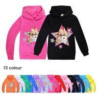 【CC】 3-14 Years JOJO Siwa Kids Top Hoodies Sweatshirt T Hooded Shirts Baby Teenager Cotton Clothing