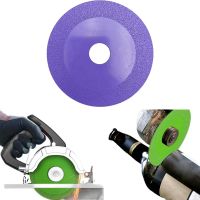 Glass Cutting Disc, Saw Blade Wheel Glass Ceramic Cutting for Angle Grinder,4Inch Ultra-Thin Diamond Saw Blade Wheel