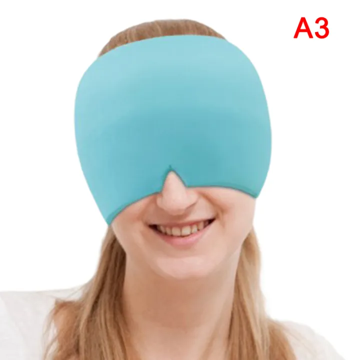 Cold Therapy Headache Relief Cap Flexible Ice Compress Headache Hat