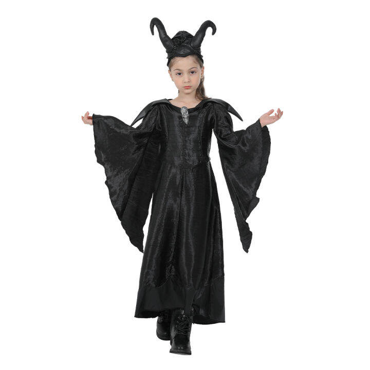 Eraspooky Movie Maleficent Girls Cosplay Costumes Halloween Children ...