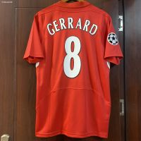 ☁ vyuteq168 Alonso 8 2005 Liverpool in the champions league home kit gerrard retire classic football jerseys