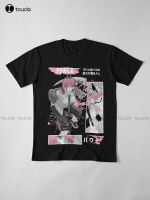 New Power The Blood Fiend Collage Aki Denji Friend Chainsaw Man Black T-Shirt Oversized T Shirts Cotton Unisex Tee Shirt Tshirt