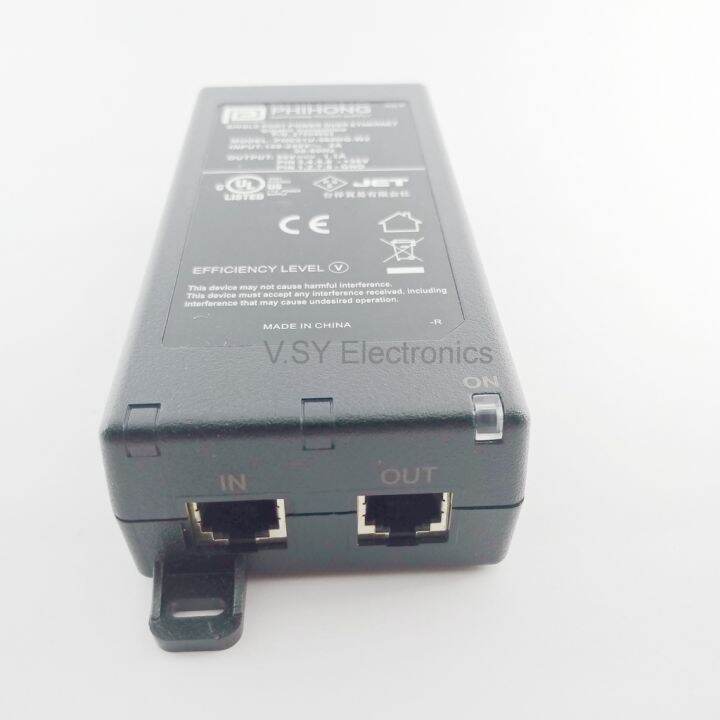 Phihong 56v dc 1.1a 60w Single Port Power Over Gigabit