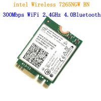 【❉HOT SALE❉】 baijiangyong ตัวรับสัญญาณ Wifi การ์ดสำหรับ Intel 7265ngw แบบไร้สายแบบ Bn-N 7265 Ngff การ์ด Wifi ไร้สาย300Mbps 4.0บลูทูธ