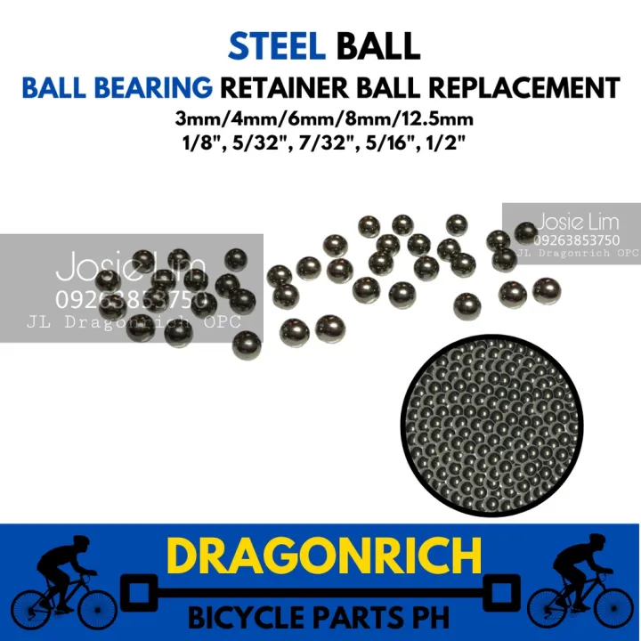 [1 PACK] Steel Ball Replacement Bulitas Bearing Ball Rener Carbon Steel