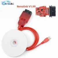 New Renolink 1.99 for Renault ECU Programmer ECU Key UCH matching dashboard coding eeprom and flash